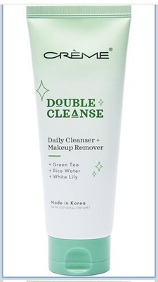 The Crème Shop Korean Skincare Double Cleanse daily cleanser / makeup remover 