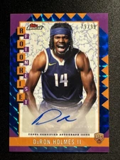 2024-25 Topps Finest DaRon Holmes ll Auto /99