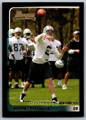 2003 Bowman Brooks Bollinger Rookie New York Jets #182