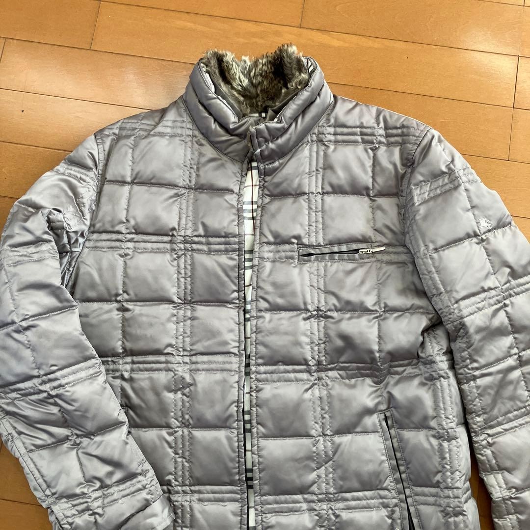 BURBERRY BLACK LABEL Down Jacket Size M Champagne Gold From Japan thumbnail 15