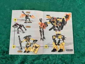 LEGO Technic Throwbots 8521 Flare * 100% Complete w/ Book, Discs, Case * 2000