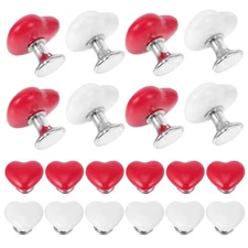 20 PCS Toilet Button Assistant Tool for Push Flush Replacement Heart Pusher