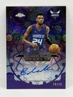 2025-26 Topps Chrome Update Brandon Miller Chromographs Auto #CH-BM Purple 18/75