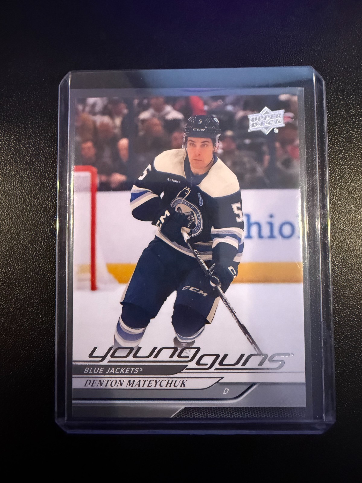 2024-25 UPPER DECK YOUNG GUNS DENTON MATEYCHUK ROOKIE COLUMBUS BLUE JACKETS #710
