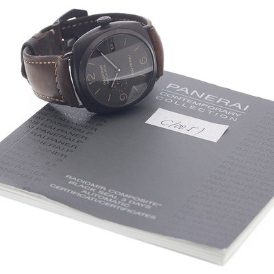 PANERAI RADIOMIR BLACK SEAL PAM00505★OH済 PANERAI Radiomir Composite Black Seal PAM00505 Automatic Men's