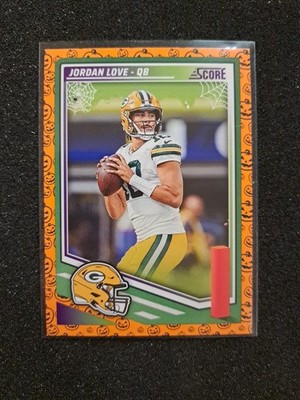 Panini Score Football 2025 Jordan Love Packers #119 NFL Trading Card