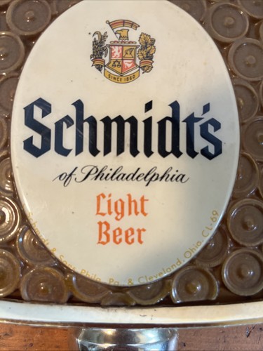 VINTAGE 1960-70s SCHMIDT Light BEER COACH LAMP LIGHT Wall Sconce Set Of 2 - Picture 19 of 24