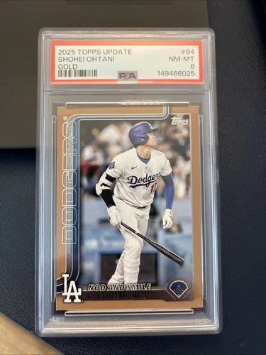 2025 Topps Update Series - Shohei Ohtani #84 Gold 1657 /2025