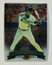 1998 Finest #80 Cliff Floyd No-Protectors Florida Marlins Baseball
