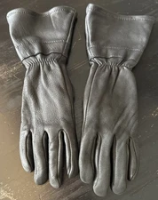 Vintage EASYRIDERS Ladies Medium Biker Gauntlet Gloves Soft Leather-USA-NWOT