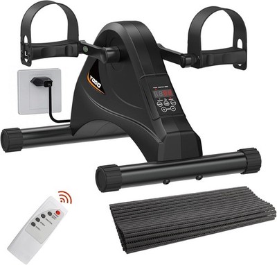 TODO Motorized Pedal Exerciser Mini Exercise Bikes, Under Desk Bike Peddler Exer