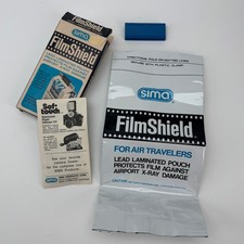 Sima FilmShield Lead Laminated Pouch Protects Film from Airport X-Ray Damage VTG