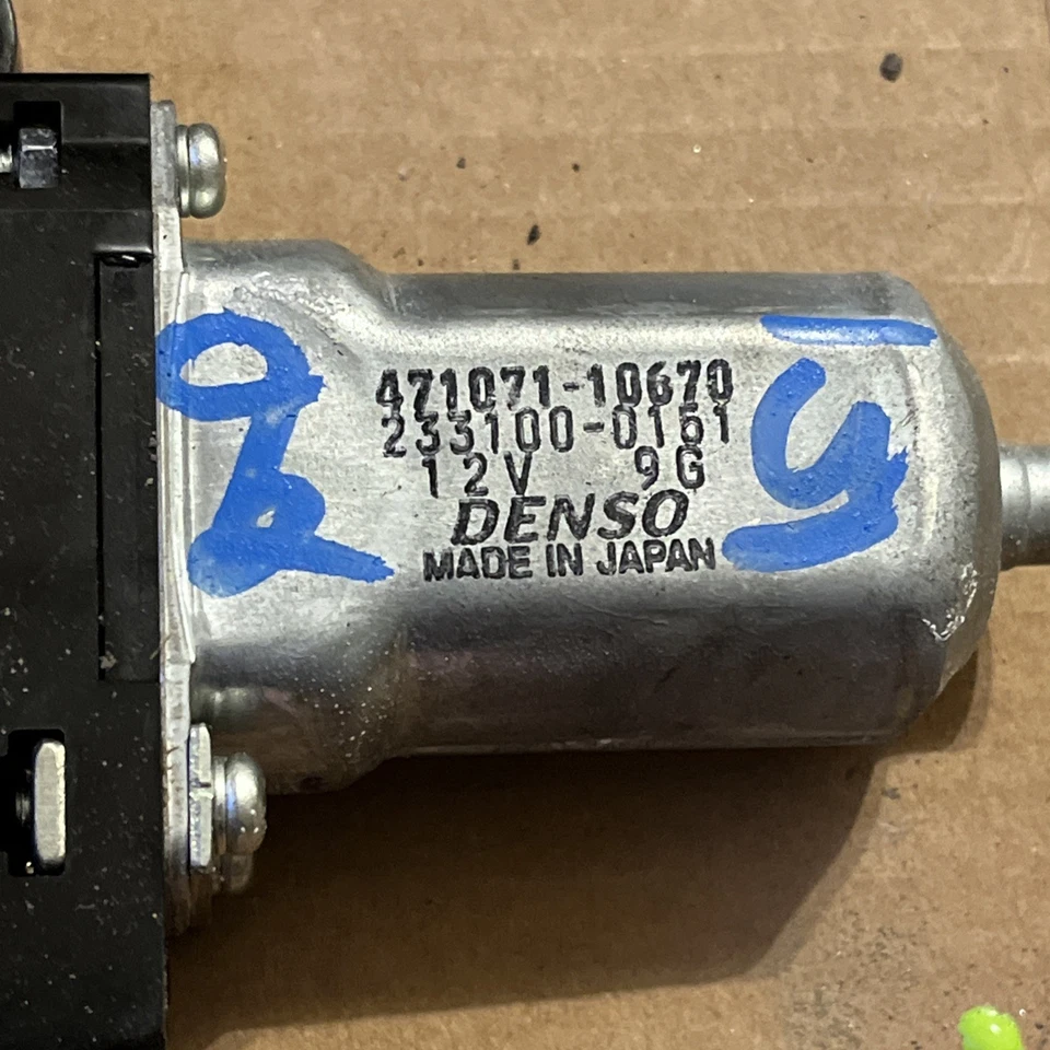 47107110670 2006-2010 Hummer H3 H3T techo corredizo techo corredizo motor eléctrico OE 20 Foto 2 de 4