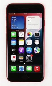 Apple iPhone SE 2022 64 GB Red ohne Simlock Akku: 90%  260897