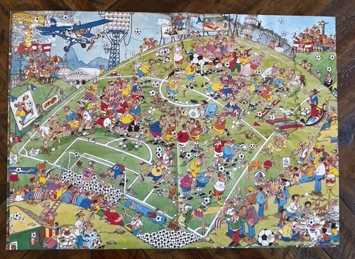 Jan Van Haasteren FOOTBALL / SOCCER Themed From Jumbo 2006 3 puzzles in 1 - Picture 11 of 11