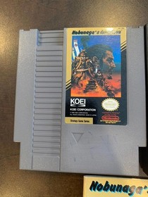 Nobunaga's Ambition Nintendo Nes CIB COMPLETE