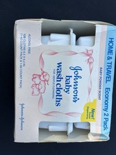 Vintage Johnson’s Baby Washcloths 1991 Made In USA 126 Cloths Total