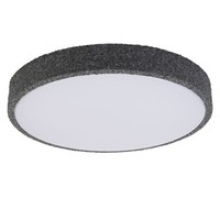 Led Deckenlampe Schwarz Osram 3000K Click-Dim Ø28,5Cm Deckenleuchte Schlafzimmer