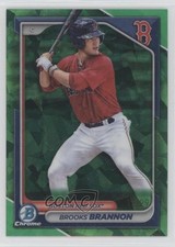 2024 Bowman Sapphire Edition Chrome Prospects Green /99 Brooks Brannon 15w5