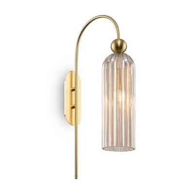 Maytoni Antic Wandleuchte Wandleuchte Deko-Wandlicht E14 Glasschirm - Sehr Gut