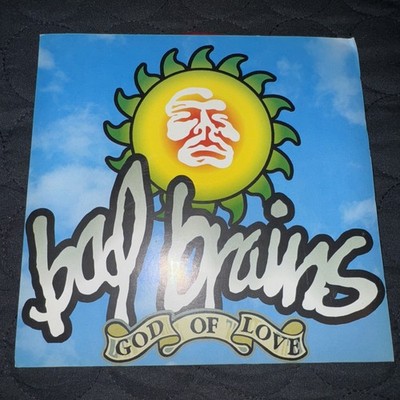 Bad Brains - God Of Love (1995 Limited Edition, Numbered Rare Red Vinyl 45 RPM)