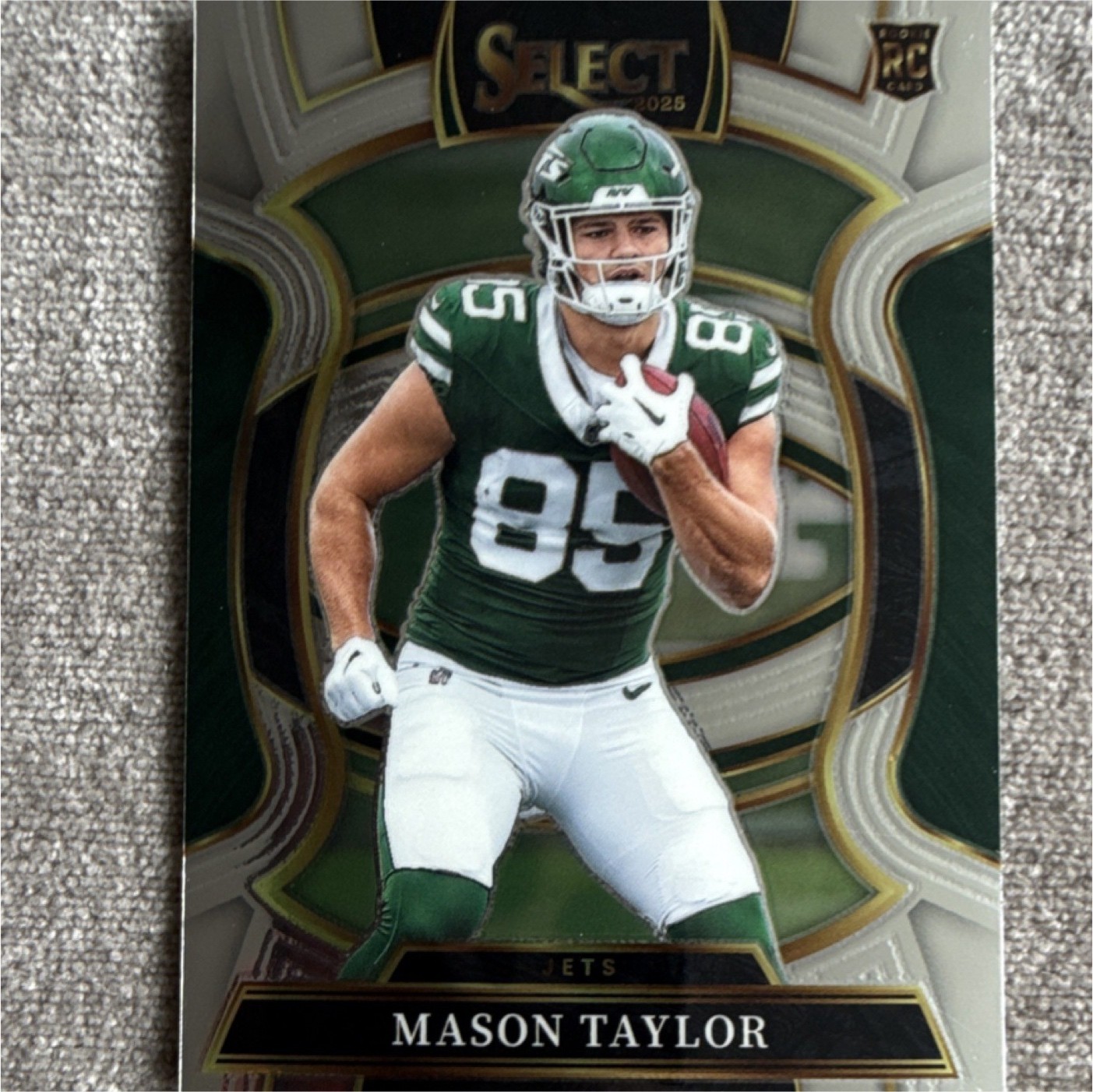 Panini 2025 Select Mason Taylor #76 Rookie Concourse New York Jets Football