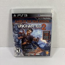 Uncharted 2 Among Thieves PS3 Sony PlayStation 3 Complete CIB Tested