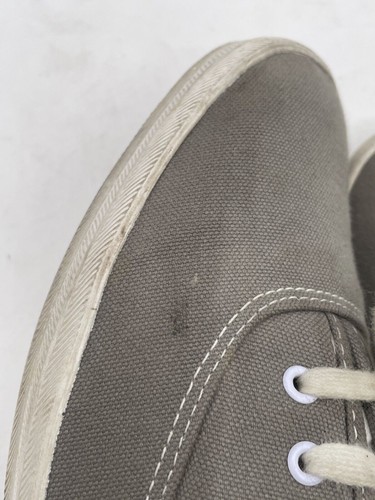 Keds Champion Seasonal Sneakers Women's Sz 9.5 Gray Canvas Lace Up Low Top - Picture 8 of 10