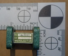 Microlab/FXR Model U630CF 1" Long Tiny WAVEGUIDE or Waveguide Adaptor 3/4" Sq.