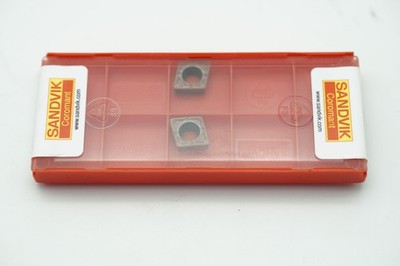 2x Sandvik Coromant CCMT 09 T3 08-WF 1115 Wendeschneidplatten WSP