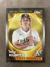 2026 Topps Series 1 All Tops Team Nick Kurtz ATT-2 Oakland Athletics A's