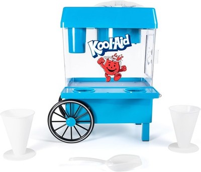 Nostalgia Kool-Aid Snow Cone Shaved Ice Machine - Retro Table-Top Slushie Machin