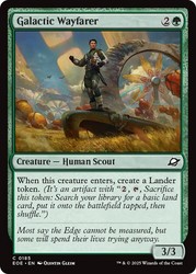 Galactic Wayfarer #185 Edge of Eternities MTG Common