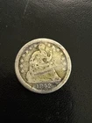 1842 O Seated Liberty Half Dime AG/G