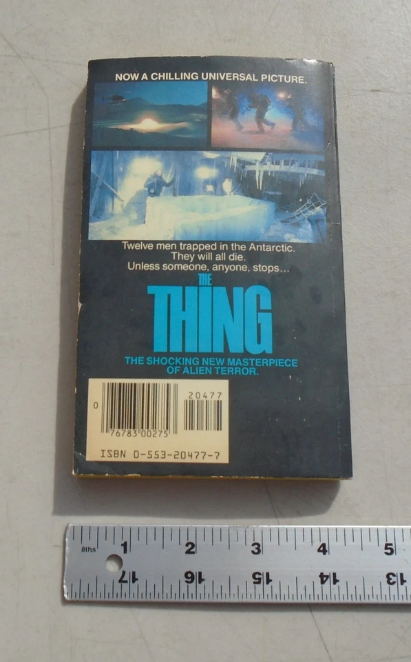 THE THING BY ALAN DEAN FOSTER 2nd Printing 1982 Paperback - Image 2 of 4