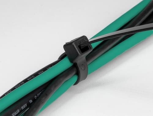 DeLOCK Kabelbinder with hoher Zugfestigkeit L 200 x B 4,8 mm black 100 piece - 第 2/4 張圖片