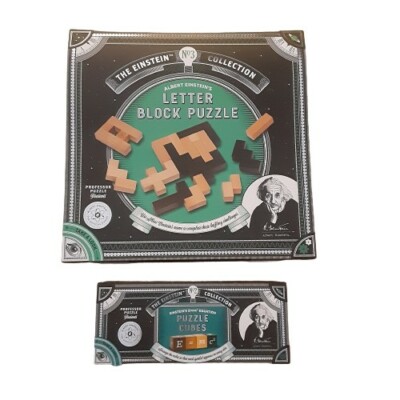 Professor Puzzle The Einstein Stem Puzzle Bundle, Multi-Pack (2 games) New