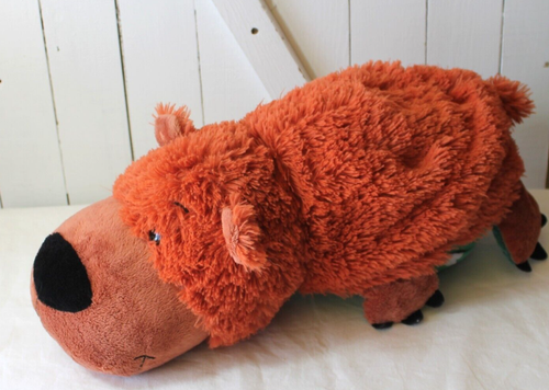 Flip A Zoo Alligator Bear 2-in-1 Stuffed Animal FLIPAZOO Huggable Plush