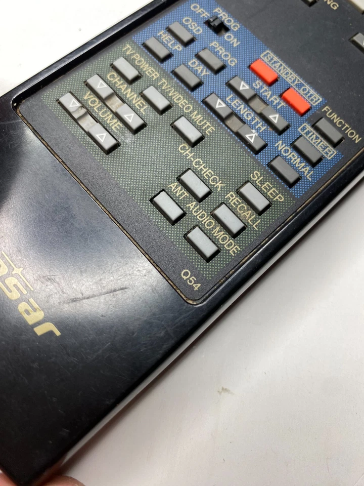Quasar VSQS0580 Q54 TV VCR Remote Control for VH5655YE VH5675 VH5675K Panasonic - Image 3 of 4