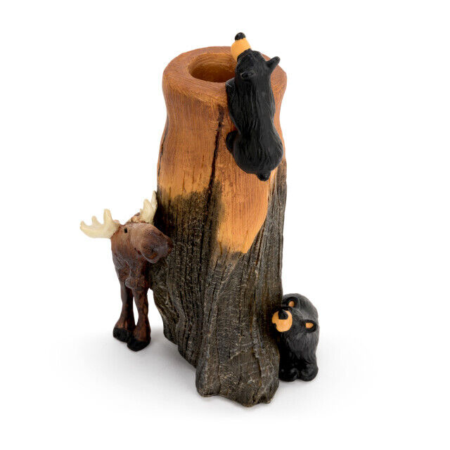 Black bear and Moose Flower Vase by Jeff Fleming Bearfoot bears flowers Black bear and Moose Flower Vase by Jeff Fleming Bearfoot bears flowers