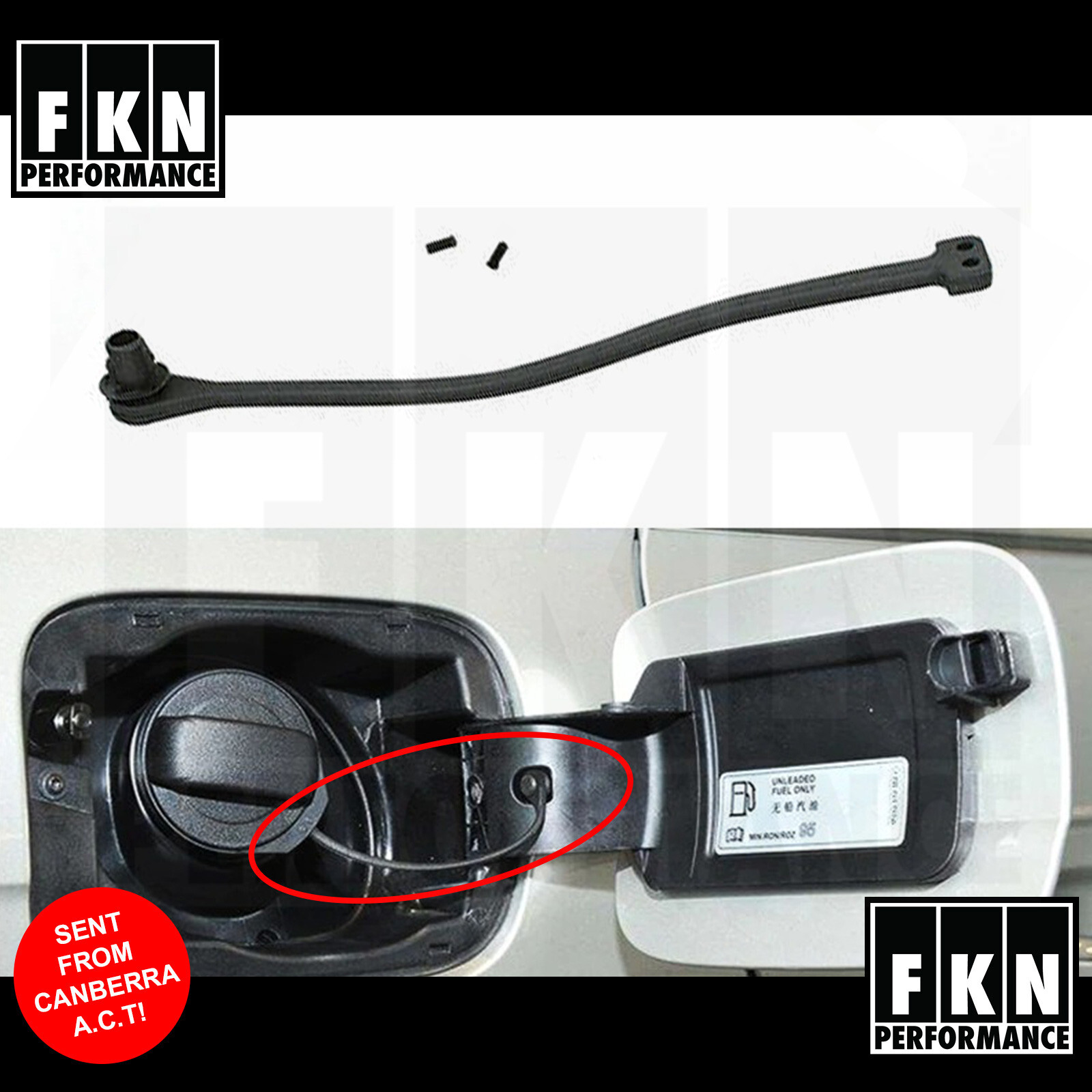 Petrol Fuel Cap Retaining Strap Tether Cord for VW GOLF POLO AUDI SKODA