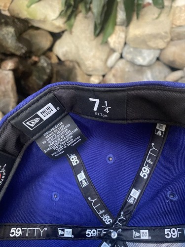 New Era 59fifty Born X Raised Dodgers LA Venice Blue 7 1/4 Brand New - 第 7/7 張圖片