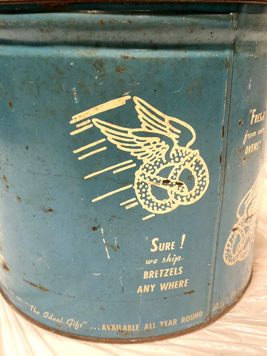 Vtg Billy's Bretzels Pretzels 9