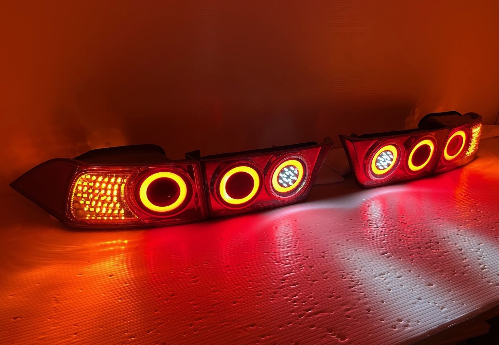 JDM Honda Accord CL7 8 9 Full LED Tail Lights Sequential blinker OEM