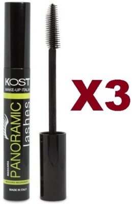 3 STÜCK KOST MASCARA PANORAMIC LASHES WIMPERN FÄCHER EFFEKT