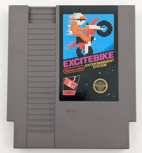 AUTHENTIC ~ TESTED ~ Excitebike Nintendo NES ~ FAST FREE SHIPPING