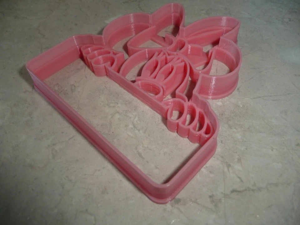 MINNIE MOUSE THEMED PEEK A BOO BANNER DETAILED COOKIE CUTTER MADE IN USA PR4653 - Image 2 of 4