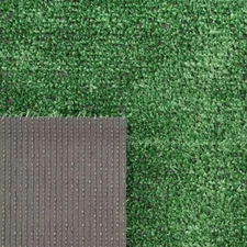 Artificial Grass Rug Emerald Green Precut Turf Stain Resistance 6 Ft. X 8 Ft.