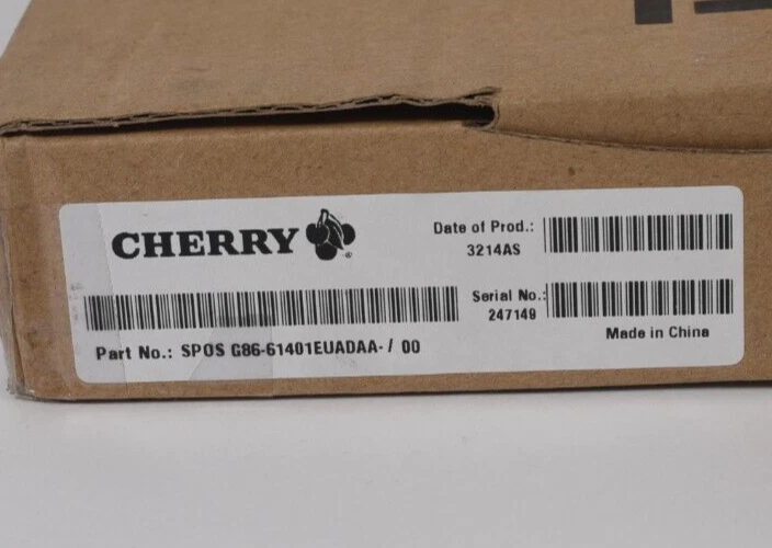Cherry SPOS G86-61401EUADAA USB Programmable Multifunction POS Keyboard - Image 3 of 4