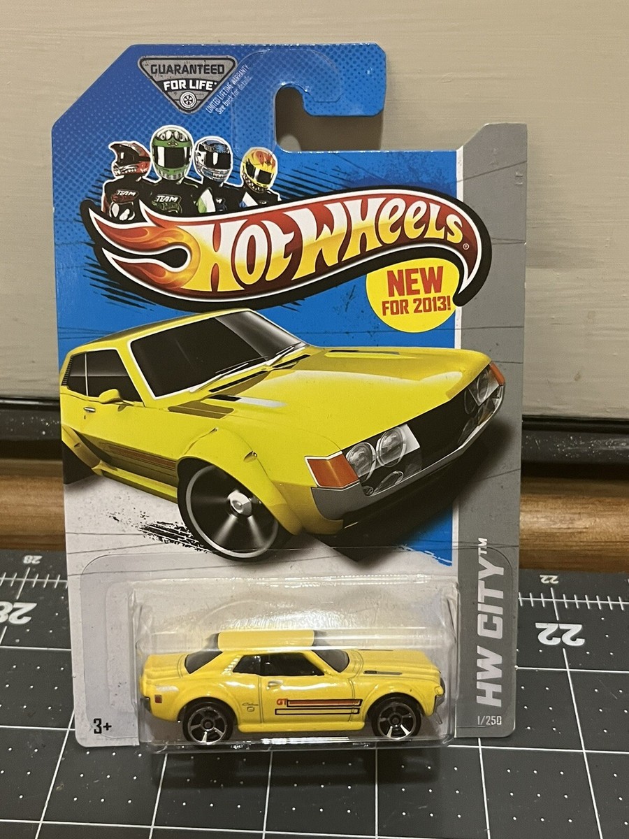 2013 HOT WHEELS '70 TOYOTA CELICA, HW #1, MC5 RIM VARIANT, 1ST